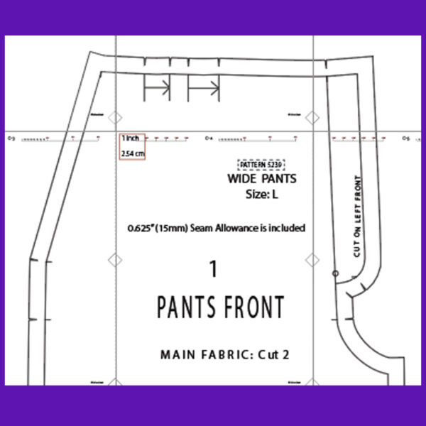 Straight Pants Female Pattern PDF download to sew. Diy, Ice breaker, piece of conversation, show stopper, trendy
